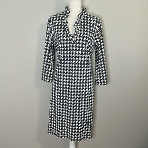 J. McLaughlin Dress 3/4 Length Sleeve X-Large